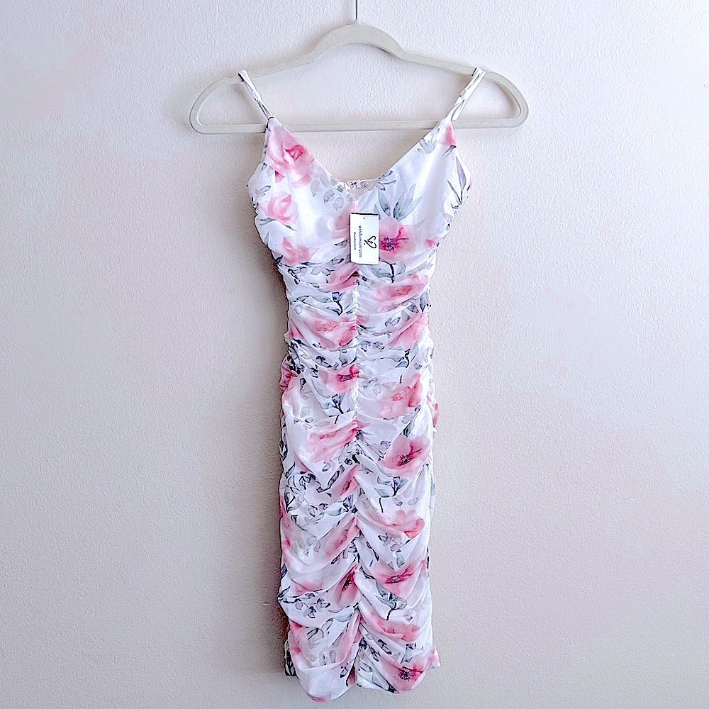 NEW - Windsor White Floral Dress
